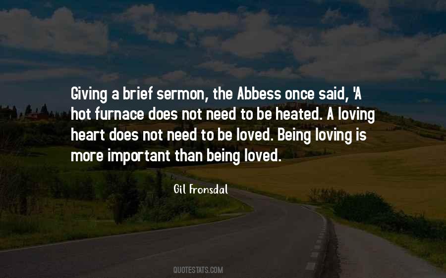 Quotes About Love Being The Most Important Thing #464779