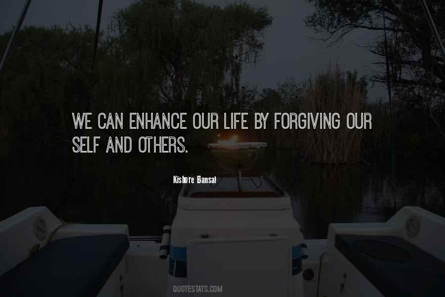 Self Forgiving Quotes #1176916
