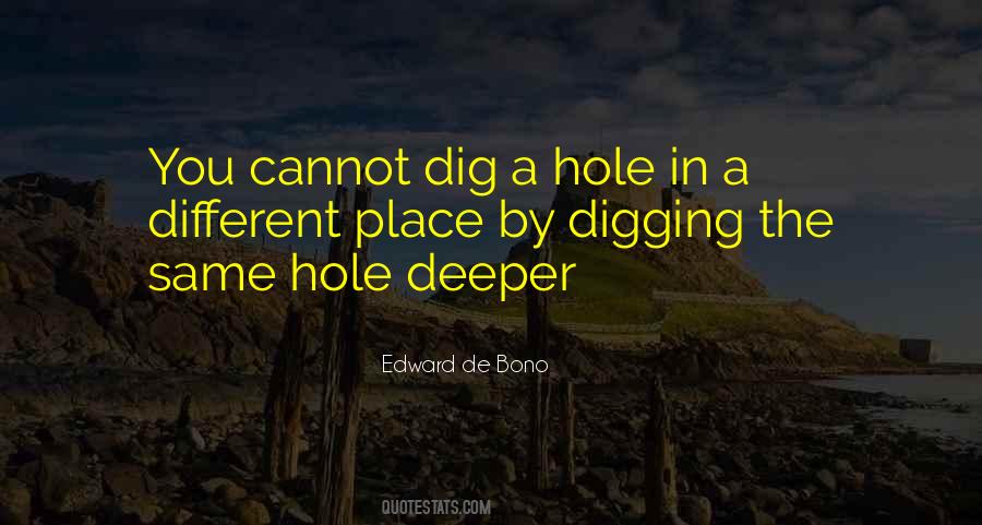 Digging Hole Quotes #28402
