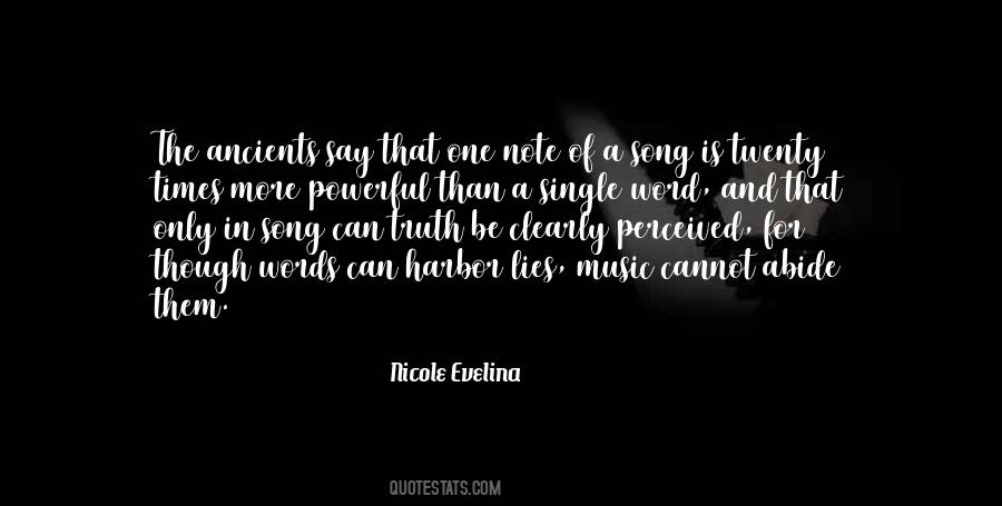 Powerful Song Quotes #278309