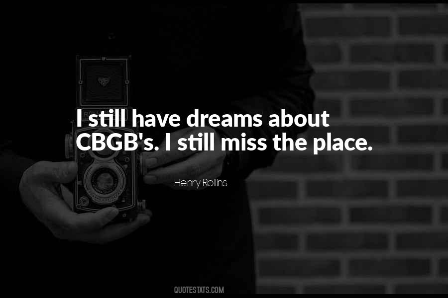 Miss The Place Quotes #349246