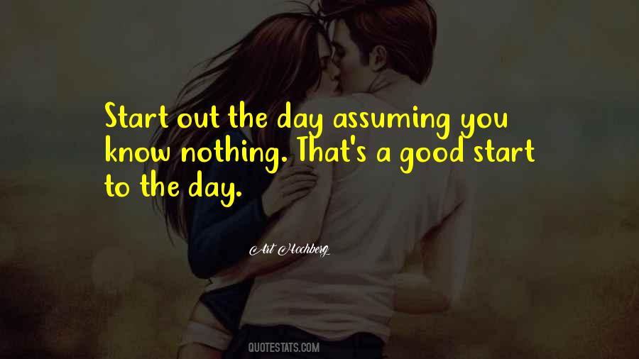 Start Out Quotes #1083736