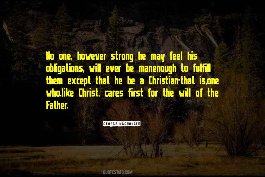 Be A Christian Quotes #1050523