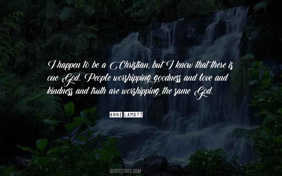 Be A Christian Quotes #1180536