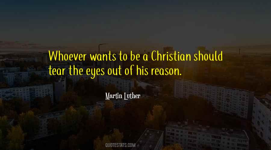 Be A Christian Quotes #1251245