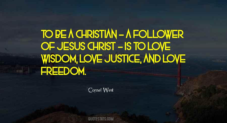 Be A Christian Quotes #1464347