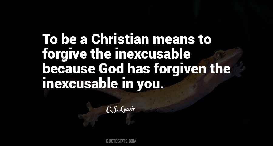 Be A Christian Quotes #1498806