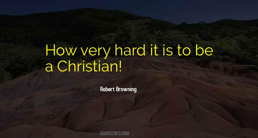 Be A Christian Quotes #1670745