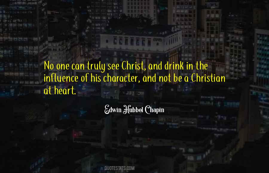 Be A Christian Quotes #308903