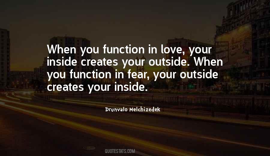 Quotes About Fear Inside #1016307