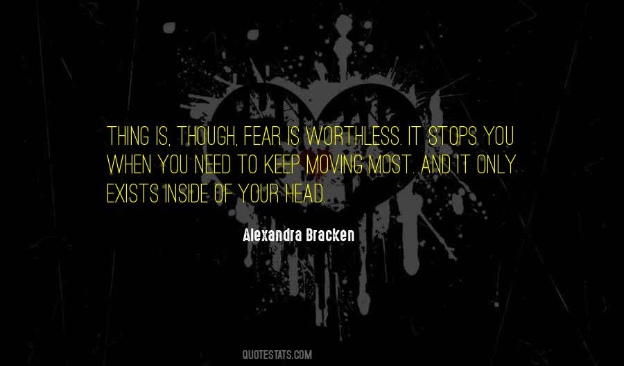 Quotes About Fear Inside #1061366
