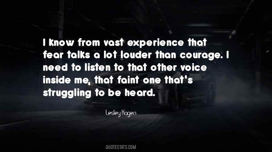 Quotes About Fear Inside #1530991