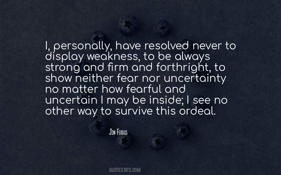 Quotes About Fear Inside #1617607