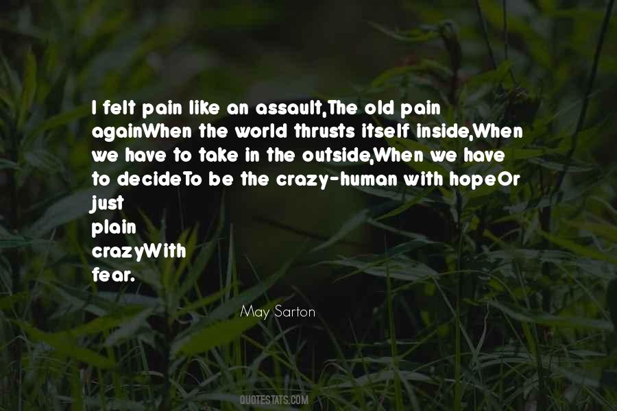 Quotes About Fear Inside #1642703