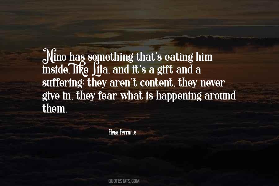 Quotes About Fear Inside #441073