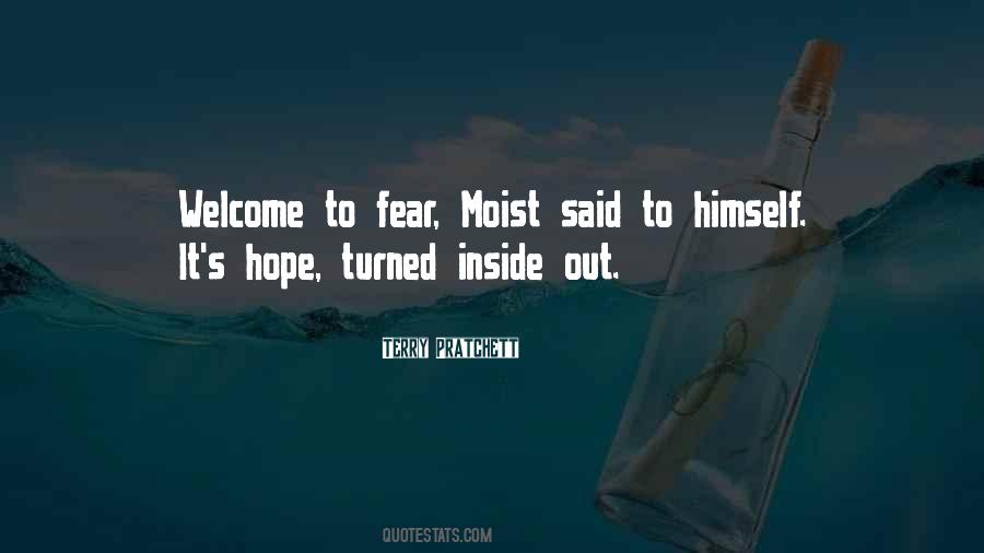Quotes About Fear Inside #547479