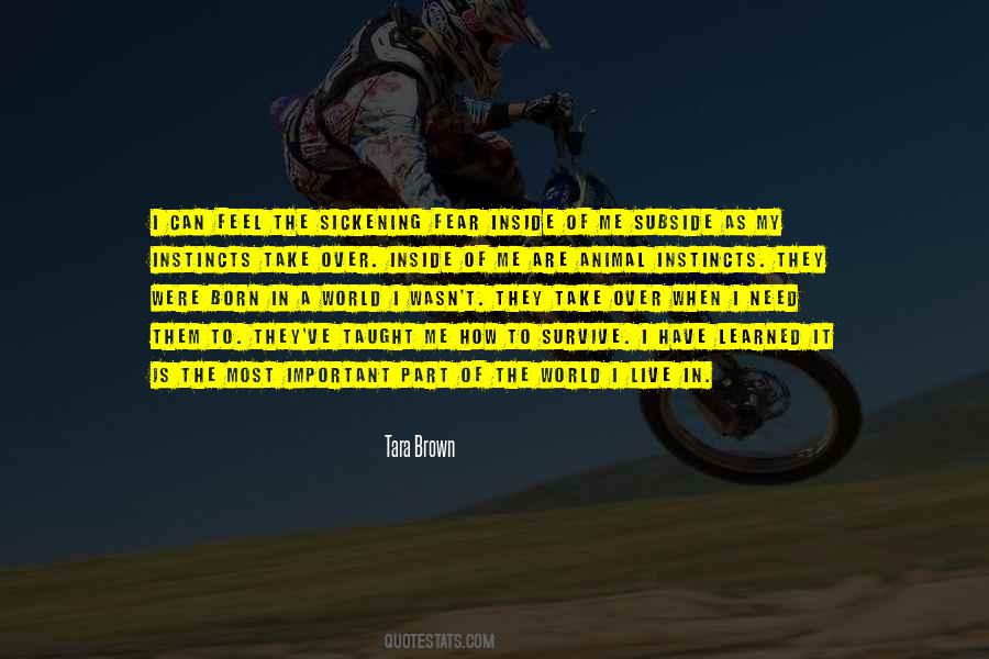 Quotes About Fear Inside #691758