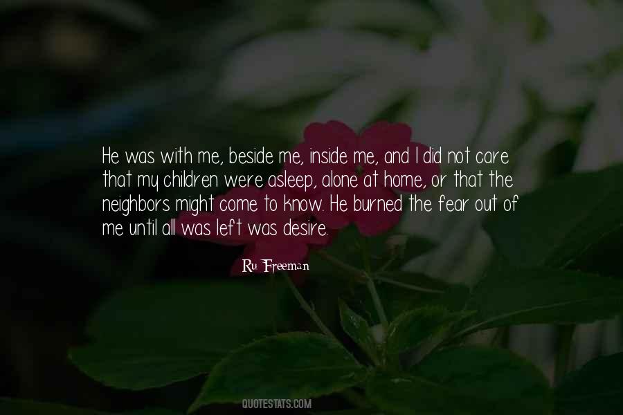 Quotes About Fear Inside #857509