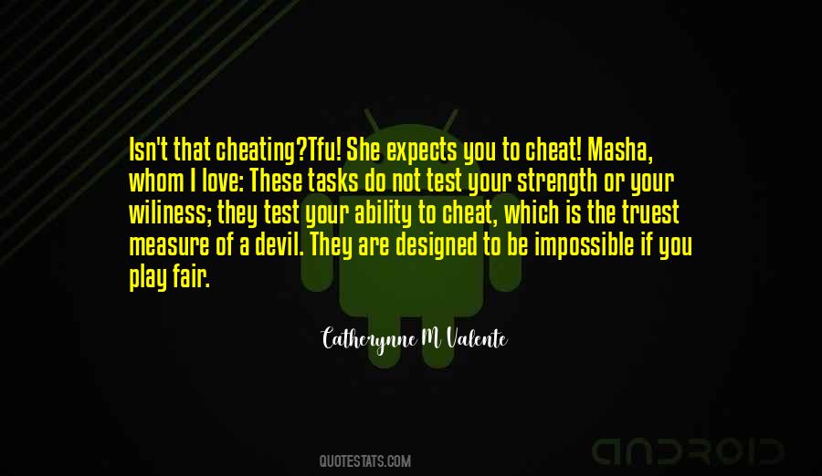 She Cheating Quotes #348141