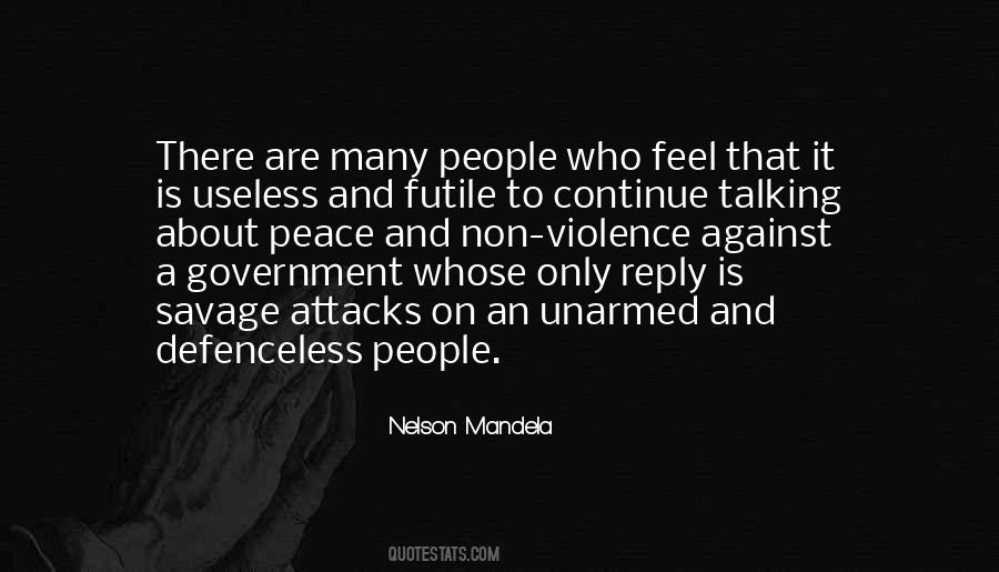 Peace And Non Violence Quotes #900804