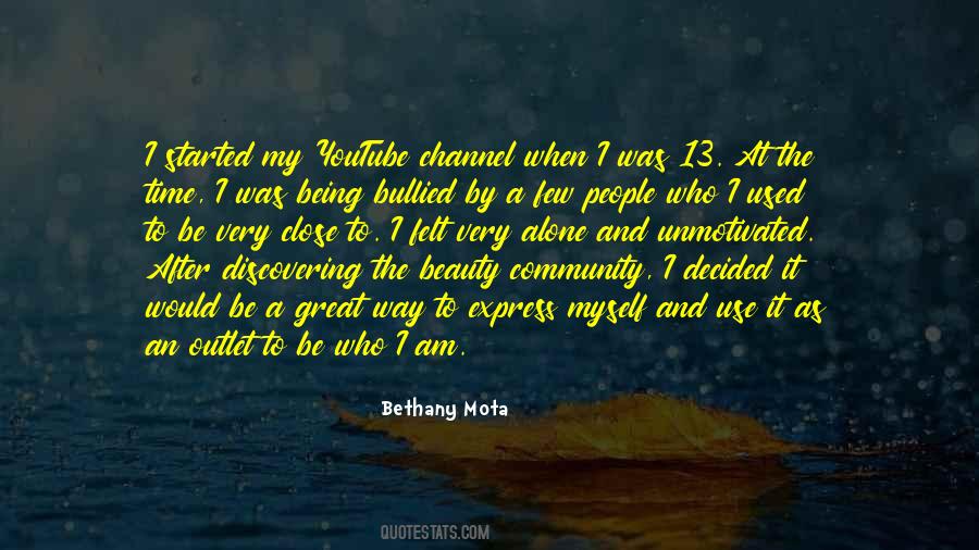 Get Used To Being Alone Quotes #413468