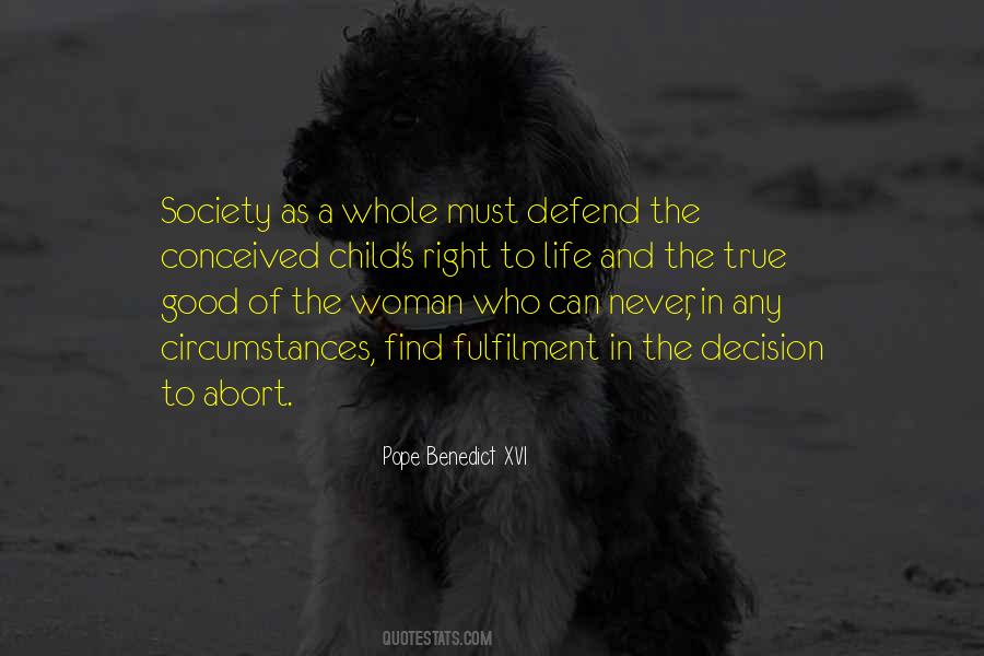 Life Fulfilment Quotes #1186785