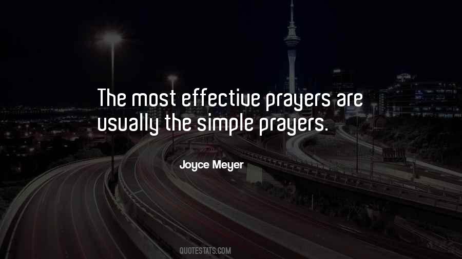 Simple Prayers Quotes #237050
