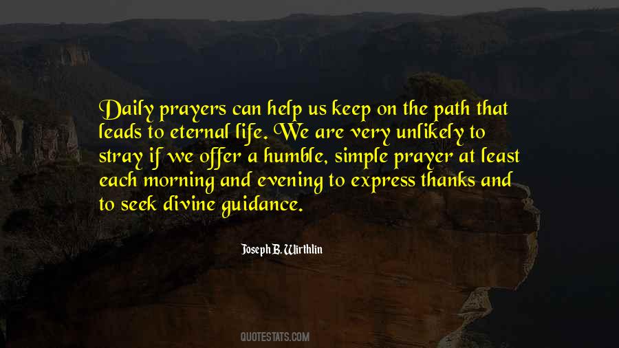 Simple Prayers Quotes #445159