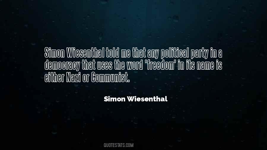 Quotes About The Nazi Party #716756