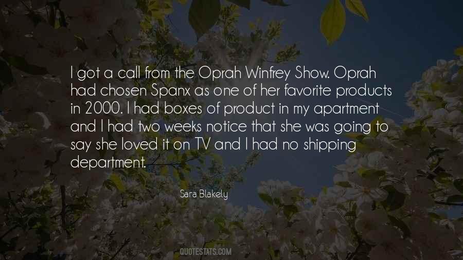 Oprah Winfrey Show Quotes #1785595