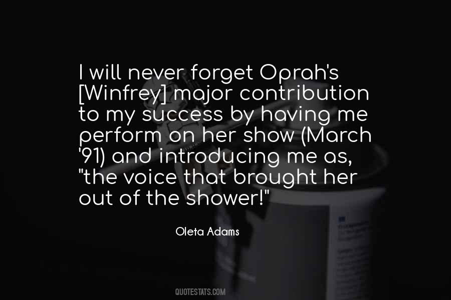 Oprah Winfrey Show Quotes #593701