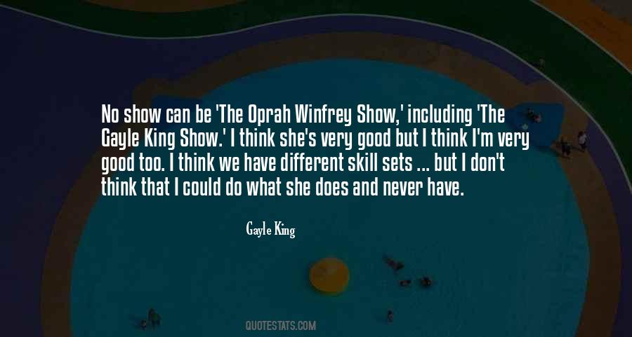 Oprah Winfrey Show Quotes #853163