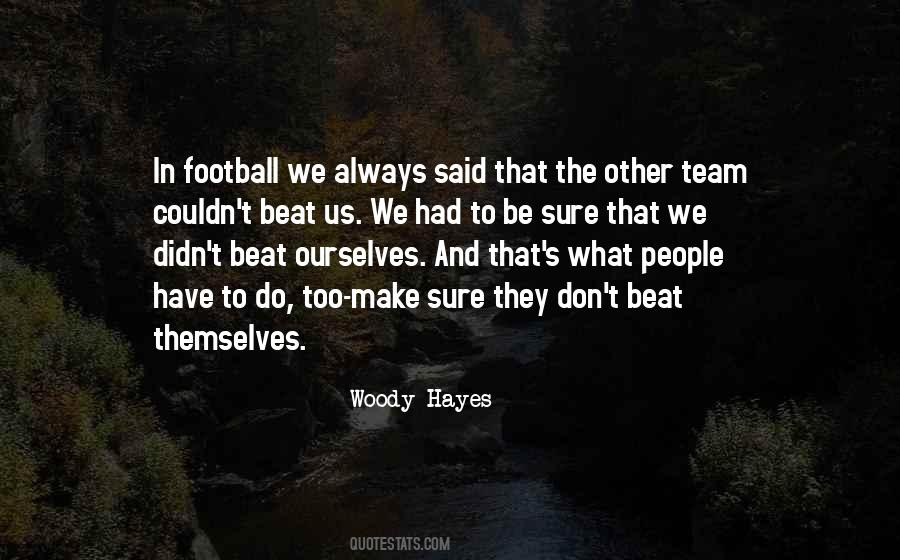 Best Football Team Quotes #81006