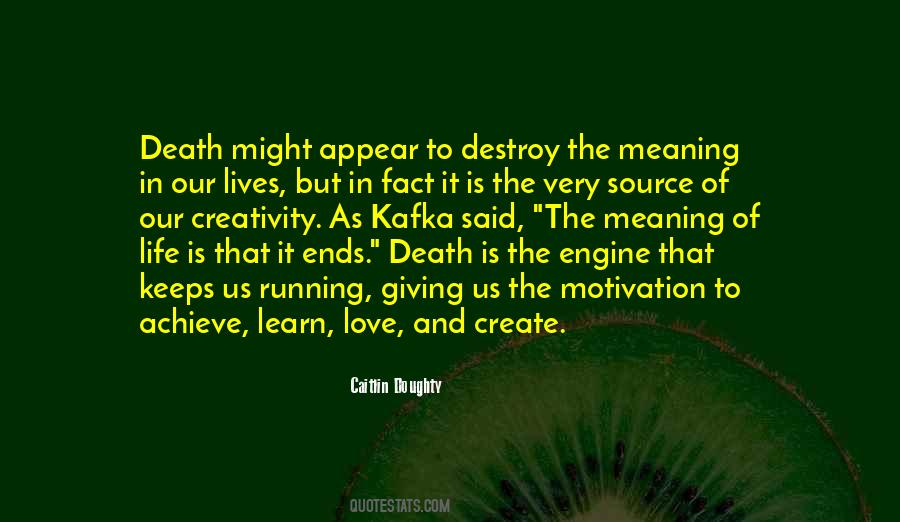 Meaning Death Quotes #1157155