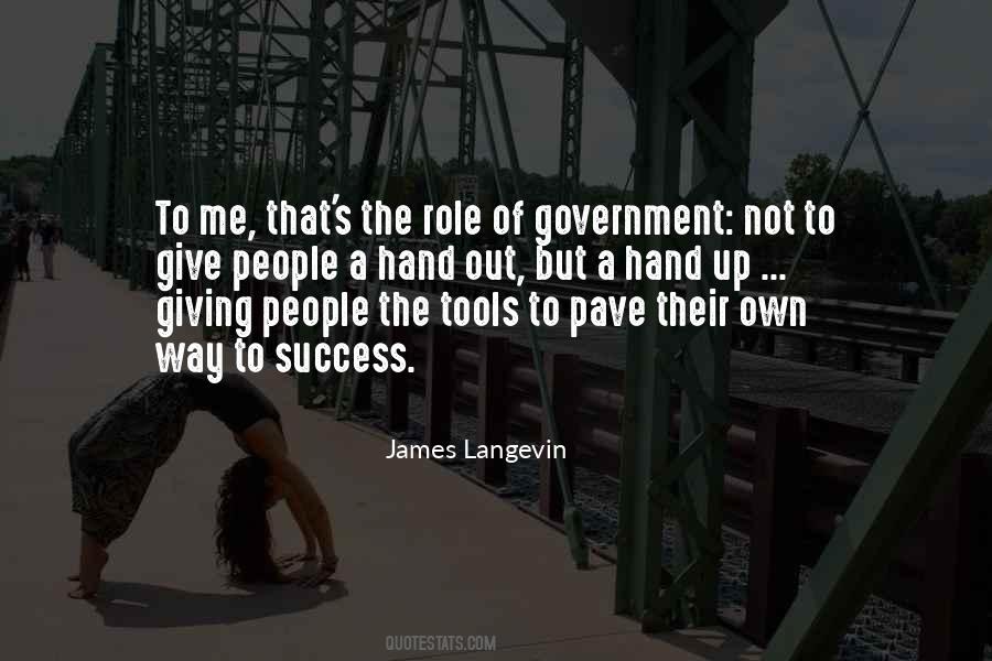 Giving A Hand Quotes #1294169