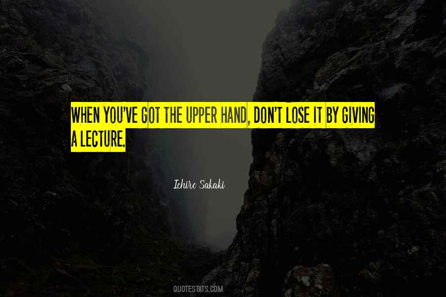 Giving A Hand Quotes #1832602