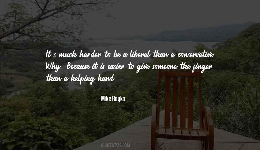Giving A Hand Quotes #196071