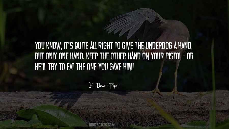 Giving A Hand Quotes #443009