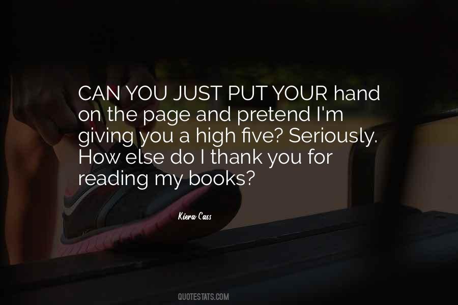 Giving A Hand Quotes #751959