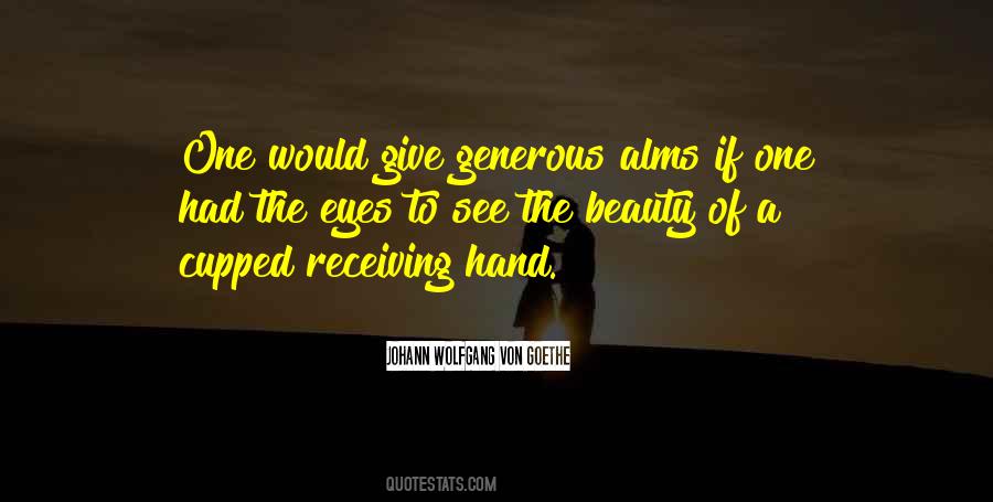 Giving A Hand Quotes #824226
