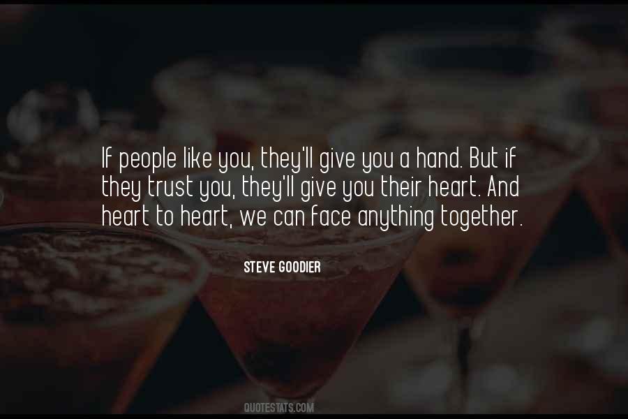 Giving A Hand Quotes #829761
