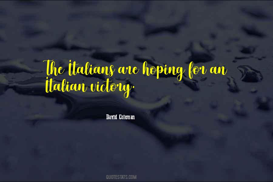 Quotes About Italians #1727478