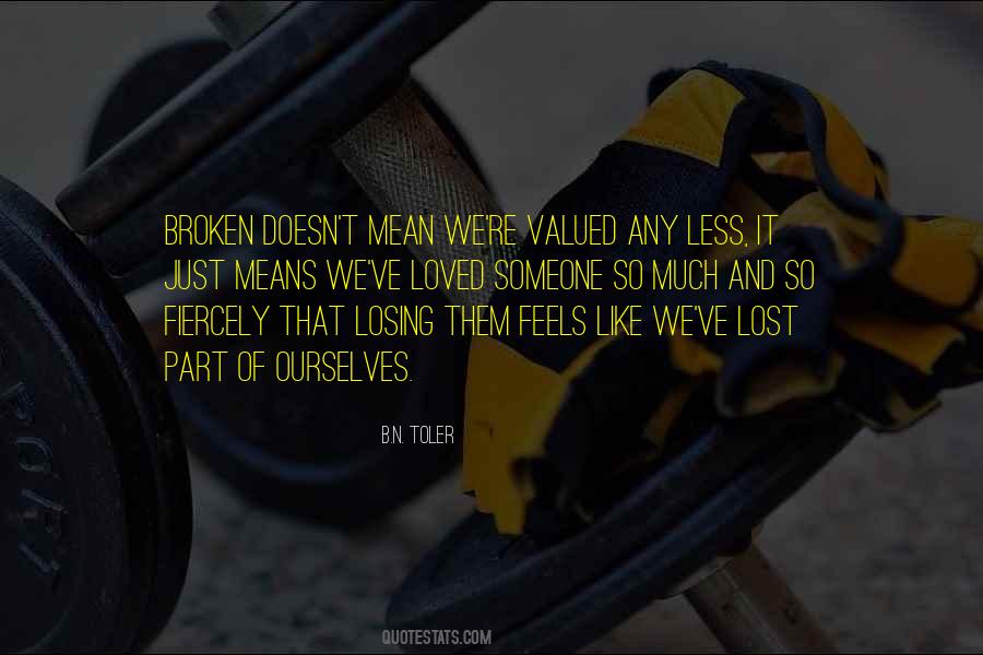 Losing Myself Sad Quotes #1756534