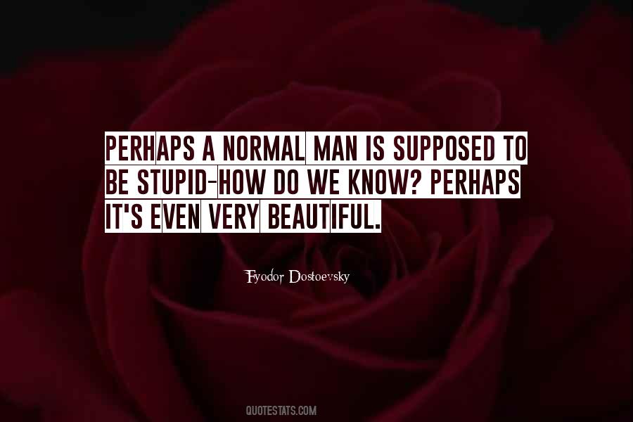 Normal Man Quotes #473166