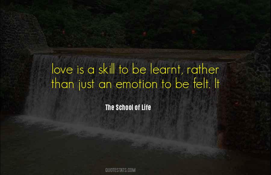 Love Is Emotion Quotes #872986