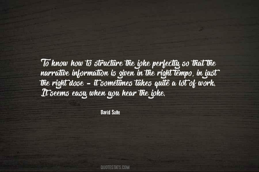 How To Structure Quotes #926233
