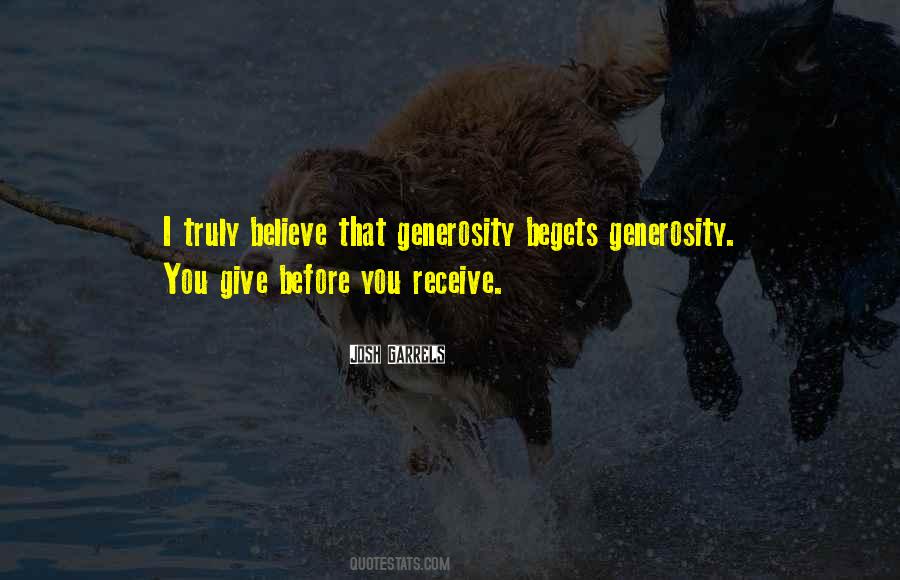 Give More Than You Receive Quotes #35681