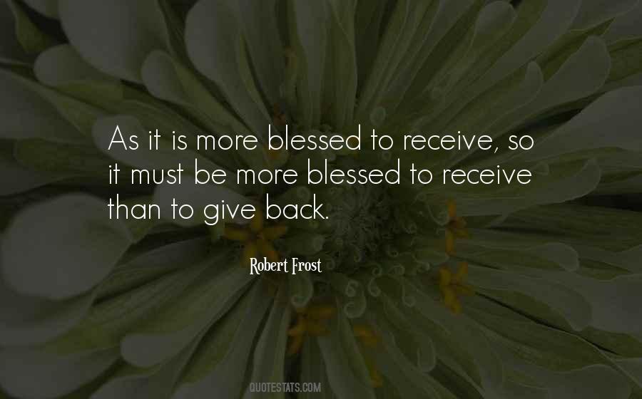 Give More Than You Receive Quotes #74916