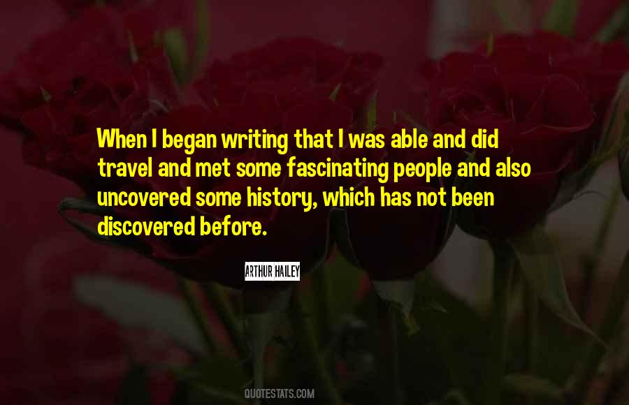 Travel History Quotes #1029700