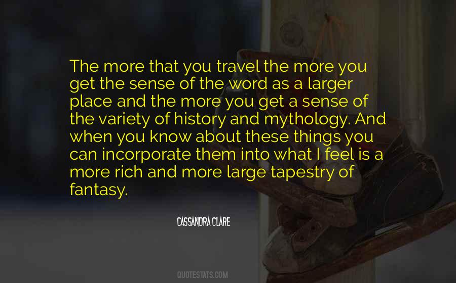 Travel History Quotes #537172